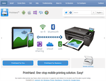 Tablet Screenshot of printhand.com